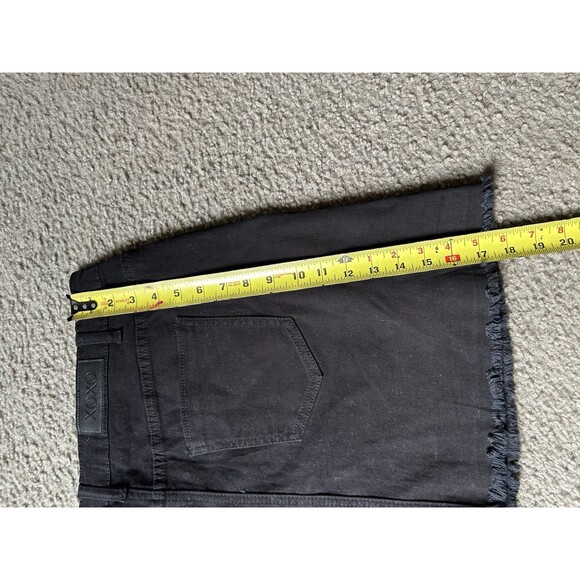 NWT Black Denim Skirt XOXO Brand Sz 13 - Picture 5 of 5